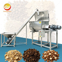 Mélangeur à pales robuste ORME à décharge par le bas pour champignons, capacité de 750 kg, 3000 kg, 1000 kg, ligne de mélangeur à ruban