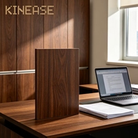 Papan Furnitur HPL Motif Kayu, Panel Laminasi Kompak Tahan Aus Tinggi untuk Lemari Rumah Modern, Kamar Mandi, Dapur, Garansi 5 Tahun