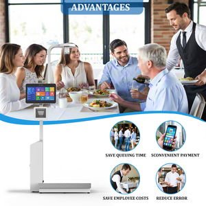 Özelleştirilmiş Self servis dokunmatik ekran havaalanı akıllı bagaj havaalanı muayene QR ile bagaj tarayıcı kiosk ölçme tartım - Product Image 5