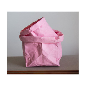 NiceDuPont paper <b>storage</b> <b>basket</b> customization, washable Nordic style flower pot cover, Korean style minimalist desktop <b>storage</b> - Product Image 5