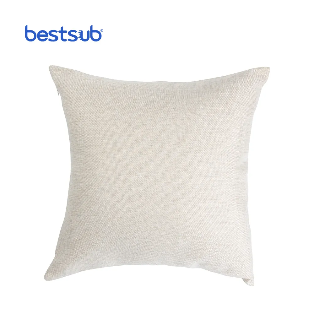 Customize Decorative Sublimation Linen Pillow Case Cover with Your Design E-BZ17