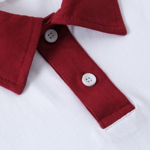 Camisetas Personalizadas de Corte Ajustado, de Secado Rápido y Transpirables, de Primera Calidad, en Mezcla de Poliéster/Algodón de Color Sólido, para Uniformes con Bordado Personalizado - Product Image 5