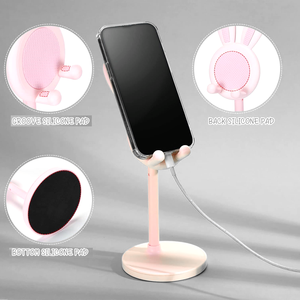 Organiseurs de bureau à thème lapin mignon, très vendus en 2024 : supports de téléphone/tablette télescopiques, réglables et portables - Product Image 5