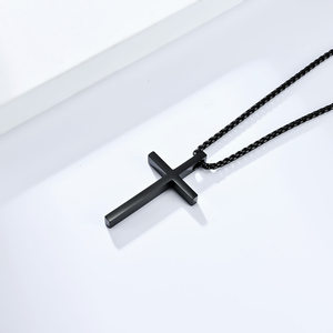 Collar con Colgante <span class=keywords><strong>de</strong></span> Cruz <span class=keywords><strong>de</strong></span> <span class=keywords><strong>Acero</strong></span> <span class=keywords><strong>Inoxidable</strong></span> Chapado en Oro <span class=keywords><strong>para</strong></span> <span class=keywords><strong>Hombre</strong></span> con Cadena <span class=keywords><strong>de</strong></span> Cuerda <span class=keywords><strong>para</strong></span> Fiesta - Product Image 5