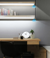 Lampu lemari LED, lampu kabinet Sensor gerak dapat diisi ulang untuk rumah