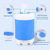 Nouvelle douche portable, pompe de douche rechargeable par USB, douche électrique portable avec filtre