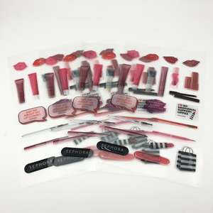 Autocollants en résine époxy transparente adhésive, design de dessin animé OEM, autocollants en forme de dôme - Product Image 3