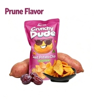 Keripik Ubi Rasa Prune, Camilan Sehat Goreng, Kemasan Vakum