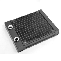 80mm 90mm 120mm 240mm refroidisseur de canal d'eau en aluminium radiateur d'échangeur de chaleur en aluminium pour CPU ordinateur GPU