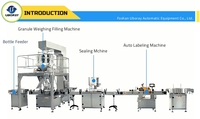 Machine de remplissage automatique de granulés Machine de remplissage de bocaux en plastique PET pour bouteilles, chats, chiens, snacks, biscuits, aliments pour animaux domestiques