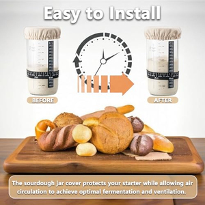 Fermentation Jar Cover Canning Lid Fabric Cover Reusable Fermentation Lid for Kitchen - Product Image 2