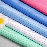 Fabricant de tissu antistatique de sécurité ESD en taffetas de polyester pour salle blanche pour vêtements de laboratoire