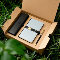 Vente en gros de cahier A5 à stylo agenda à couverture souple, carnet personnalisé personnalisable à couverture rigide
