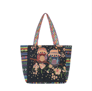 <span class=keywords><strong>Sac</strong></span> à <span class=keywords><strong>main</strong></span> brodé de style ethnique, <span class=keywords><strong>sac</strong></span> à bandoulière rétro pour femmes, <span class=keywords><strong>sac</strong></span> fourre-tout en lin brodé de grande capacité - Product Image 5