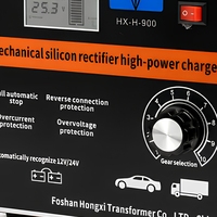 Chargeur de batterie de voiture personnalisable 12V/24V 65A avec réparation par impulsions