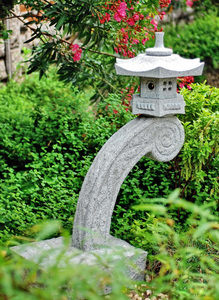 Buatan tangan Jepang batu granit lentera tahan lama dekorasi taman diukir untuk taman luar ruangan hotel vila - Product Image 5