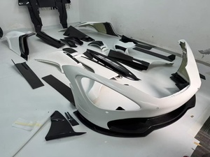Nouveau kit carrosserie en fibre de carbone pour 720s, style 1016, pare-chocs avant/arrière, jupes latérales, ailerons, capot, carrosserie large, auto-adhésif - Product Image 6
