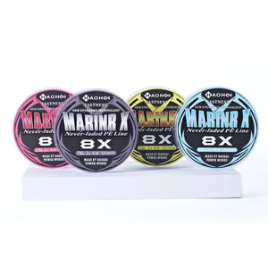 Vente en gros multicolore super solide <span class=keywords><strong>carpe</strong></span> 4X tressé ligne de pêche 100M ligne de pêche pour Tona - Product Image 1