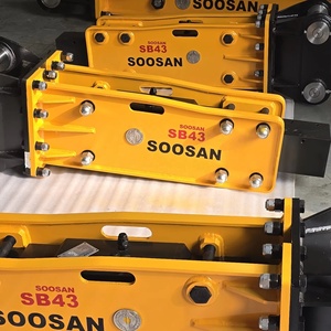 For SB43 Box Type Hydraulic Breaker for Excavator Backhoe Loaders 6-9 Tons 1 Year Warranty <b>Wooden</b> <b>Crate</b> Packing 75mm - Product Image 1