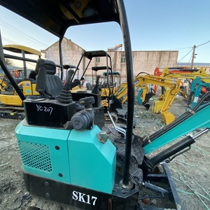 รถขุดไฮดรอลิกแบบตีนตะขาบ Kobelco SK17 มือสองจากญี่ปุ่น ขนาด 17 ตัน คุณภาพสูง เหมาะสำหรับงานขุดดินขนาดเล็กในครัวเรือน และงานจัดสวน - Product Image 5