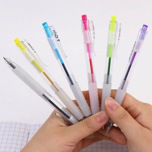 Custom Best Sale 0.7mm Colorful <b>Retractable</b> Ballpoint <b>Pen</b> Plastic Comfort Rubber Grip Office Student Stationery Supplies Smooth - Product Image 4