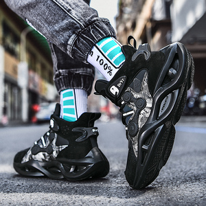 Chaussures de <span class=keywords><strong>basket</strong></span>-ball à la mode pour hommes <span class=keywords><strong>Taille</strong></span> <span class=keywords><strong>46</strong></span> Clunky Sneakers-Nouvelles chaussures de sport respirantes pour le printemps automne hiver - Product Image 6