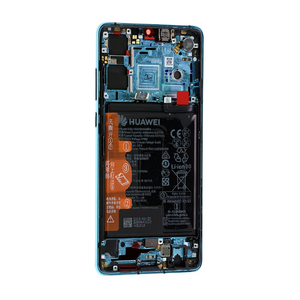 Schermo Completo con Cornice e Batteria Verde Aurora per Huawei P30 - Ricambio - Product Image 2