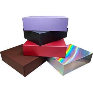 Customized Luxury Printed Pop-up Collapse Magnetic Foldable Rigid Paper Packaging Gift <strong>Box</strong> - Product Image 3