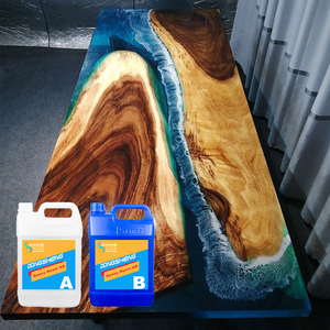 <span class=keywords><strong>Resina</strong></span> <span class=keywords><strong>Epoxi</strong></span> Industrial AB para Revestimiento Líquido de Suelos, <span class=keywords><strong>Resina</strong></span> <span class=keywords><strong>Epoxi</strong></span> Transparente para Mesas de Río y Endurecedor para Superficies de <span class=keywords><strong>Mesa</strong></span> - Product Image 5