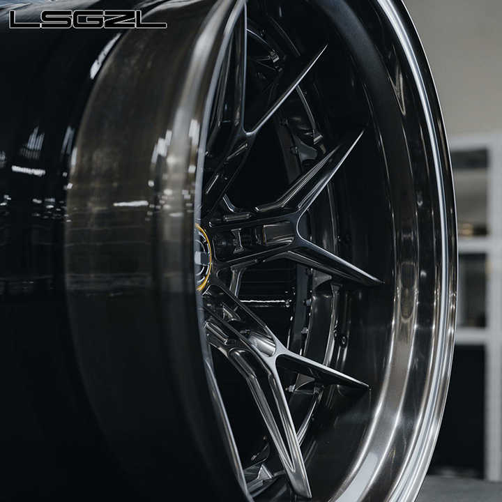 Deep Lip Concave Chrome Aluminum Alloy Wheels for Audi BMW