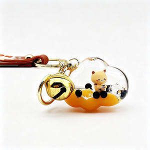 Melkthee sleutelhanger schattig drankje tas charme acryl hanger sleutelhanger Kawaii cadeau accessoire voor meisjes vrouwen handtas decoratie - Product Image 2
