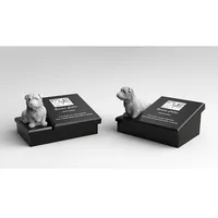 Monument commémoratif pour petit chien, pierre tombale en granit noir avec gravure personnalisée, pierre tombale commémorative personnalisée pour chien