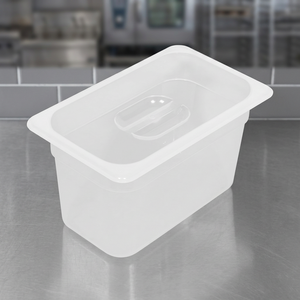 Contenedor Transparente de Plástico para Alimentos 1/1 GN, Apto para Uso en Hoteles y Restaurantes - Product Image 5