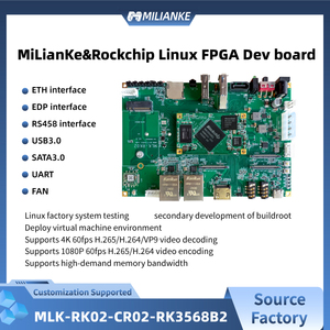 Milianke MLK-RK02-CR02-RK3568B2ความถี่หลัก2GHz Quad Core สำหรับ Rockchip Development BOARD Mali-G52-2EE GPU 1 Tops MLK-RK02-CR - Product Image 2