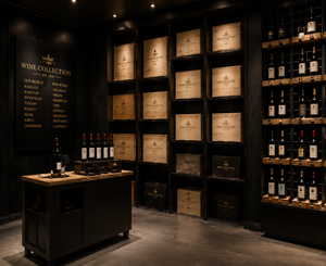 Mobiliario de Lujo Personalizado para Tiendas de Vino, Diseño Interior de Bodega, Solución Moderna para Vinaterías, Exhibición Premium de Vinos - Product Image 4