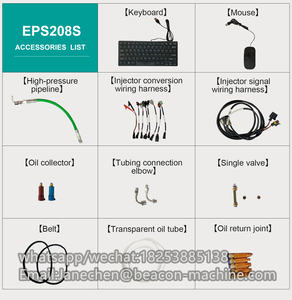 EPS208S 고압 커먼 레일 인젝터 시험기 디젤 연료 인젝터 시험대 다이노 시험기 자동차 - Product Image 3