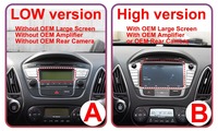 Lecteur multimédia automobile 12,9 pouces pour Hyundai IX35 2010-2015, CarPlay, Android Auto, Mirror Link, GPS Navi, 2K AHD, DSP, stéréo, cadre 12,3 pouces