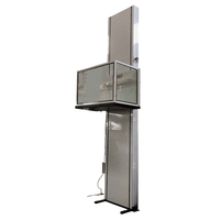 1m 2m 3m 4m 5m 6m Plate-forme élévatrice verticale électrique haut de gamme pour personnes âgées