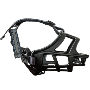 Muselière pour chien robuste, idéale pour les chiens de taille moyenne, empêche de mâcher et de mordre, panier permettant de respirer et de boire - Confortable - Product Image 3