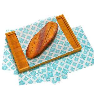 Customized Burger Sandwich Deli Greaseproof <b>Wrapping</b> <b>Paper</b> Fast Food Restaurant Table Plate Matting <b>Paper</b> - Product Image 1