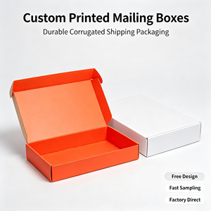 Caja de Envío Corrugada Impresa Personalizada, Directo de Fábrica, Reciclable, Plegable, con Logotipo Personalizado para Ropa y Cosméticos - Product Image 3