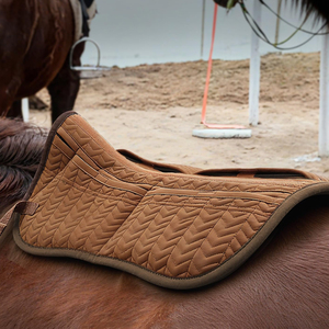Almohadilla de Silla de Montar Ecuestre de Marca Privada, de Alta Calidad, Duradera y Ligera, con Cubierta de Algodón y Relleno de Poliéster, Estilo Occidental, Personalizable - Product Image 2