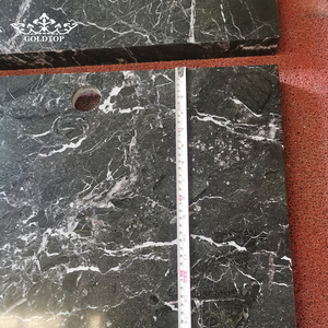 Encimera de Baño de Mármol Verde Levanto Turco con Vetas Exóticas Pulidas Goldtop Stone para Hoteles y Apartamentos de Lujo - Product Image 1
