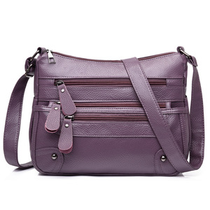 Bolso bandolera de un solo hombro a la moda de cuero Pu con cadena, bolsos de mano para mujer - Product Image 1