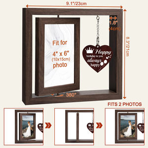 Mother Father Dad Daughter Girlfriend Wife Husband Valentines Gifts Picture <strong>Frame</strong> 4x6 Mr and Mrs Picture <strong>Frame</strong> - Product Image 2