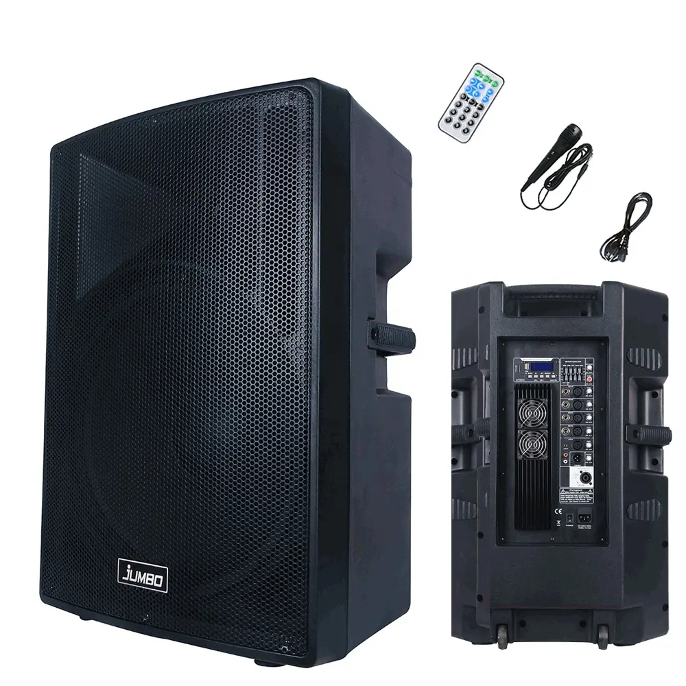 800W 18" Super Bass Subwoofer Professional Audio PA Speaker System Sound Box BT+TWS+FM+TWS+ECHO+Mic+LED Bocina