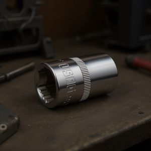 Clé à douille 235 1/2 X, embout 1/2 pouce, profondeur 23 mm, finition chromée standard - Product Image 3