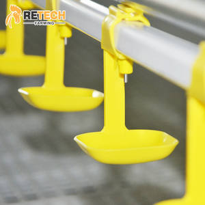 Ticari kanatlı ekipmanları zemin yetiştiriciliği sistemi için Broiler tavuk ev - Product Image 5