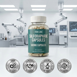 Cápsulas de Sulforafano OEM 500mg, Extracto de Brocoli, Antioxidante Natural, Suplemento Detox para el Bienestar Diario, Venta al Por Mayor, GMP - Product Image 3