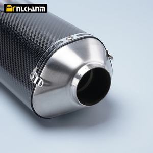 Silenciador de <span class=keywords><strong>Escape</strong></span> Universal para Motocicleta de 51 mm, <span class=keywords><strong>Escape</strong></span> <span class=keywords><strong>Yoshimura</strong></span> R77, MT09, MT07, R3, ZX4R, ZX6R, Z400, CBR500, 150CC, Nuevo, de Acero al Carbono - Product Image 6